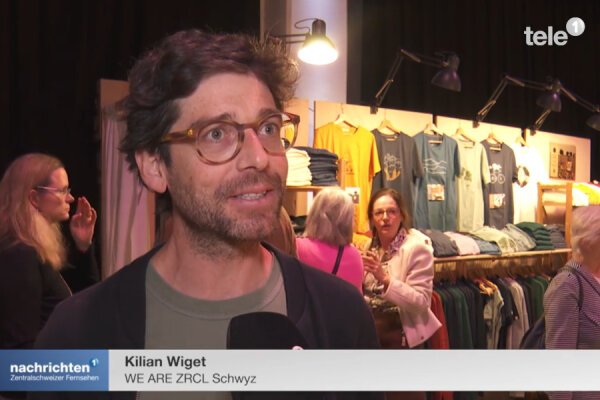 Kilian im tele1-Interview an der DesignSchenken Luzern - News | Kilian im tele1-Interview | WE ARE ZRCL