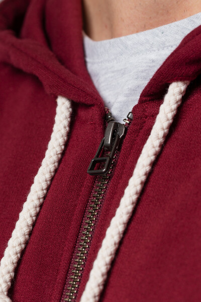 Basic Zip Hoodie Slim